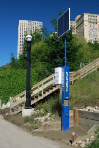 Emergency Phone (with solar power)